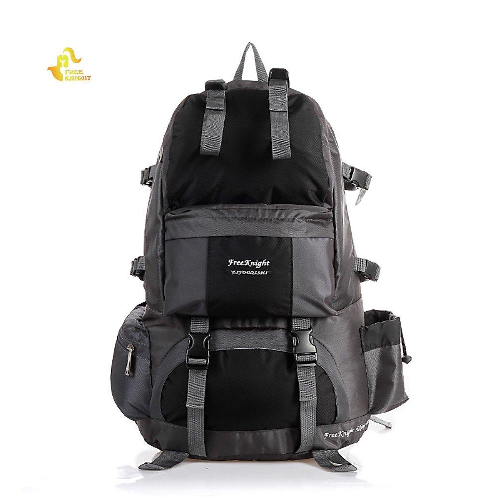 50L Polyester Water Resistant Backpack Rucksack for Mountaineering Camping Hiking Traveling