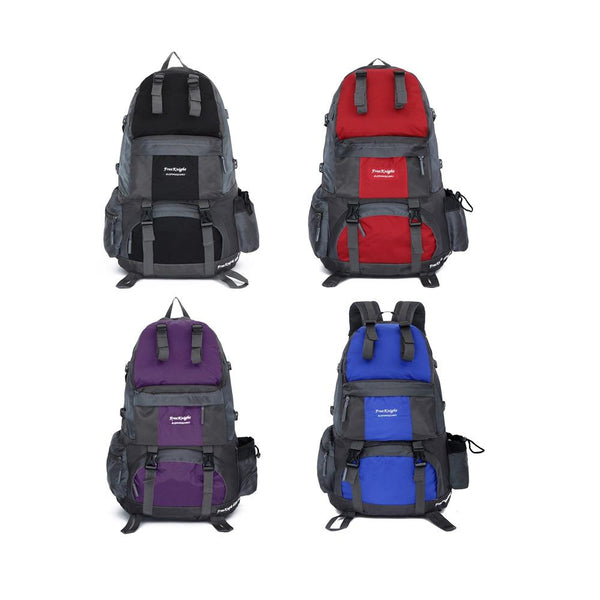 50L Polyester Water Resistant Backpack Rucksack for Mountaineering Camping Hiking Traveling - CBXMall.com | Best Prices ➤ Fast DELIVERY | ✈ Free Standard Shipping over 100+ Countries Worldwide