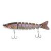 HS - 006 Minnow 8 Sections Artificial Fishing Bait Bionic Lure with Hook