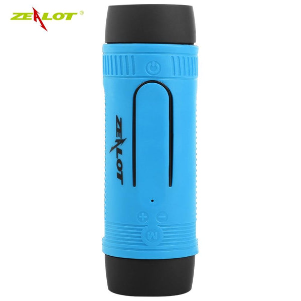 Zealot S1 Outdoor Sport Bicycle Portable Rechargeable Bluetooth Speaker with LED Light