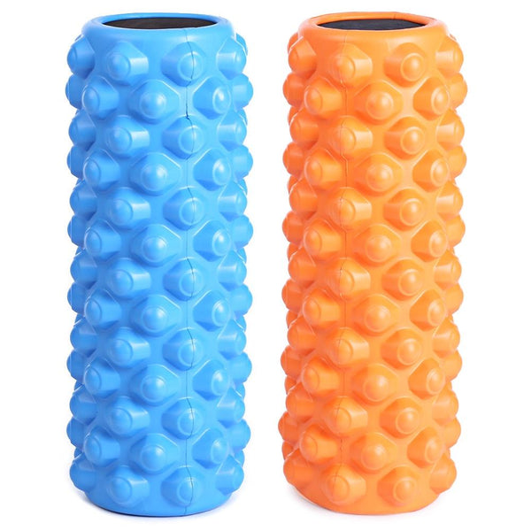 Gym Fitness Yoga EVA Column Roller with Grid