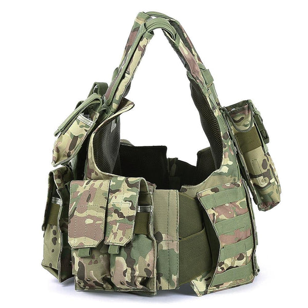 Tactical Military Battle Combat Airsoft Molle Bullet Assault Plate Carrier Vest - CBXMall.com | Best Prices ➤ Fast DELIVERY | ✈ Free Standard Shipping over 100+ Countries Worldwide