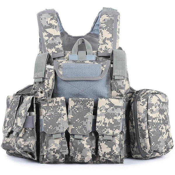 Tactical Military Battle Combat Airsoft Molle Bullet Assault Plate Carrier Vest - CBXMall.com | Best Prices ➤ Fast DELIVERY | ✈ Free Standard Shipping over 100+ Countries Worldwide