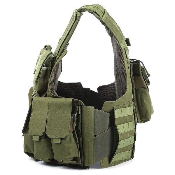 Tactical Military Battle Combat Airsoft Molle Bullet Assault Plate Carrier Vest - CBXMall.com | Best Prices ➤ Fast DELIVERY | ✈ Free Standard Shipping over 100+ Countries Worldwide