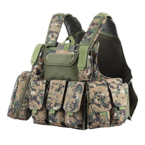Tactical Military Battle Combat Airsoft Molle Bullet Assault Plate Carrier Vest - CBXMall.com | Best Prices ➤ Fast DELIVERY | ✈ Free Standard Shipping over 100+ Countries Worldwide