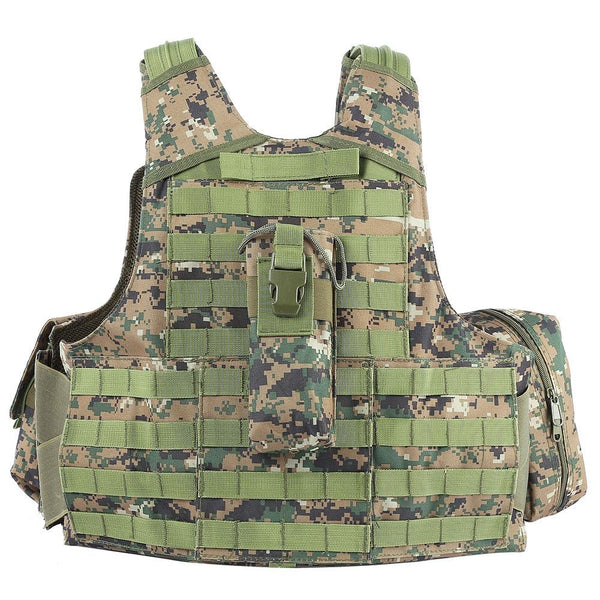 Tactical Military Battle Combat Airsoft Molle Bullet Assault Plate Carrier Vest - CBXMall.com | Best Prices ➤ Fast DELIVERY | ✈ Free Standard Shipping over 100+ Countries Worldwide