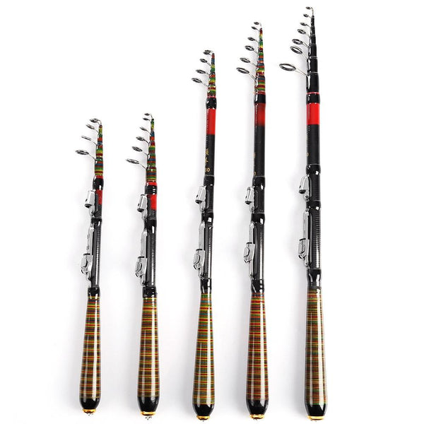 LEO Multifunctional Fishing Rod Portable Mini Lure Fish Tackle