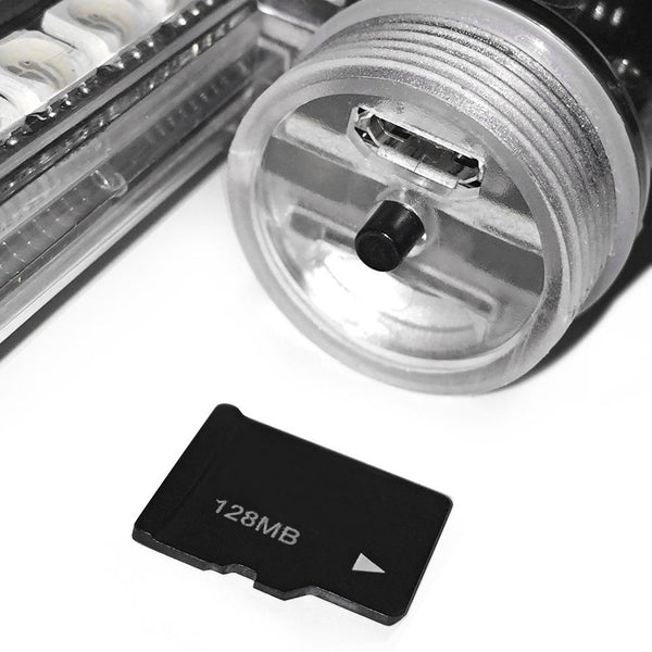FT - 801 256 LEDs DIY Bicycle Waterproof Colorful Changing Video Pictures Bike Wheel Spoke Light