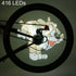 FT - 801 Pro DIY Bicycle Cycling 416 LEDs Waterproof Colorful Changing Video