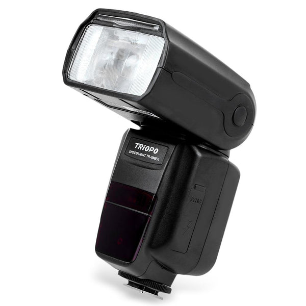 TRIOPO TR - 586EX C 1/8000s Wireless Hot Shoe Camera Flashlight Speedlite with LCD Screen