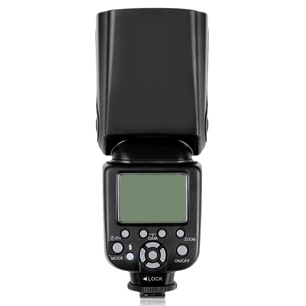 TRIOPO TR - 586EX C 1/8000s Wireless Hot Shoe Camera Flashlight Speedlite with LCD Screen