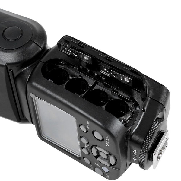 TRIOPO TR - 586EX C 1/8000s Wireless Hot Shoe Camera Flashlight Speedlite with LCD Screen