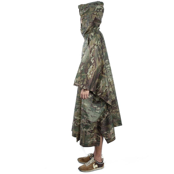 Free Solider Outdoor Multifunctional Camping Camouflage Packable Poncho Mat Raincoat - CBXMall.com | Best Prices ➤ Fast DELIVERY | ✈ Free Standard Shipping over 100+ Countries Worldwide