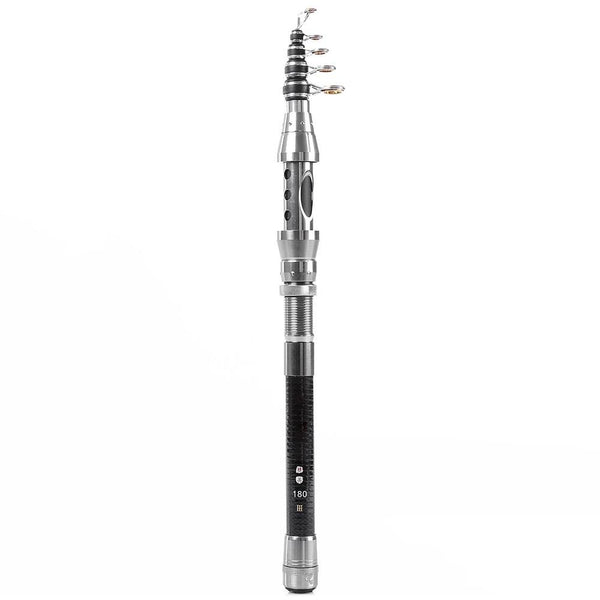LEO Sea River Lake Pole Carbon Fiber Mini Automatic Fishing Rod Fish Device