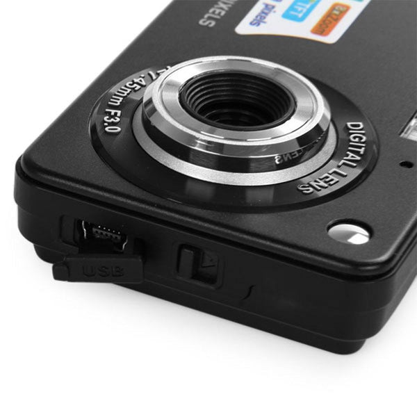 Amkov CDC3 2.7 Inch TFT Screen 18.0MP CMOS 5.0MP Anti-shake Digital Video Camera