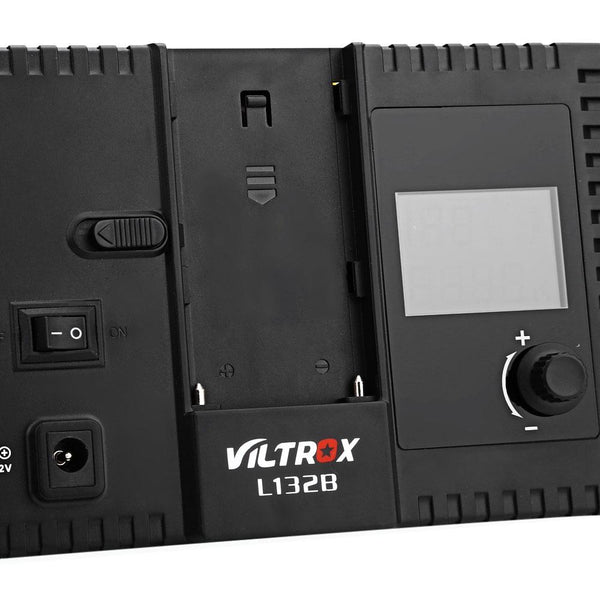 VILTROX L - 132B Universal Ultra Thin 5400K Dimmable Photography LED Light