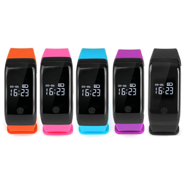 X7 Bluetooth 4.0 Sports Smart Watch Heart Rate Tracker Temperature Bracelet