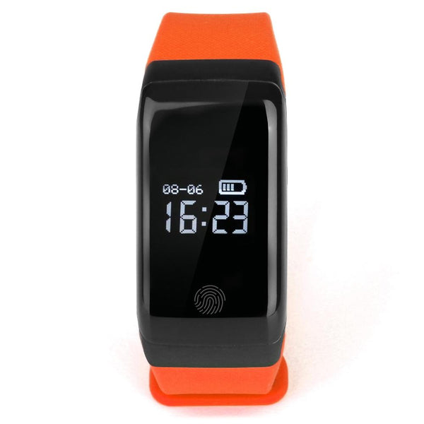 X7 Bluetooth 4.0 Sports Smart Watch Heart Rate Tracker Temperature Bracelet