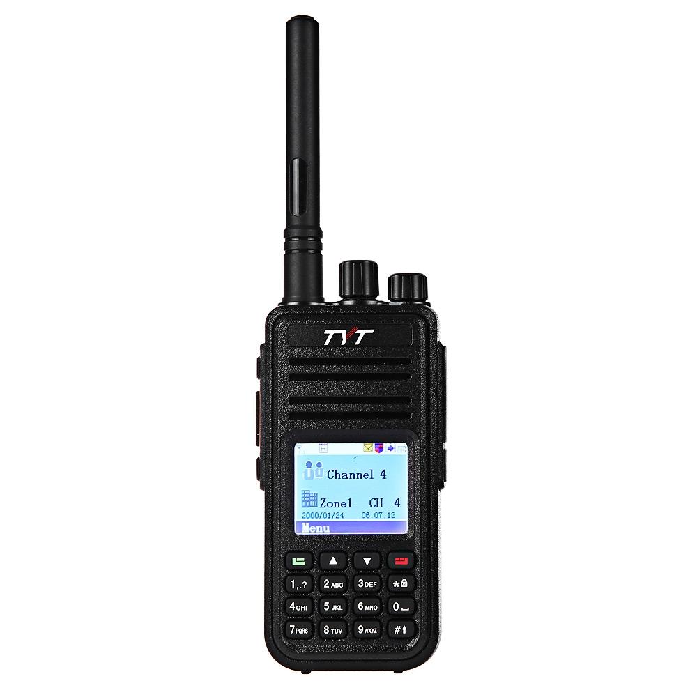 TYT MD - 380 VHF Portable Walkie Talkie Digital Transceiver with Colorful Display