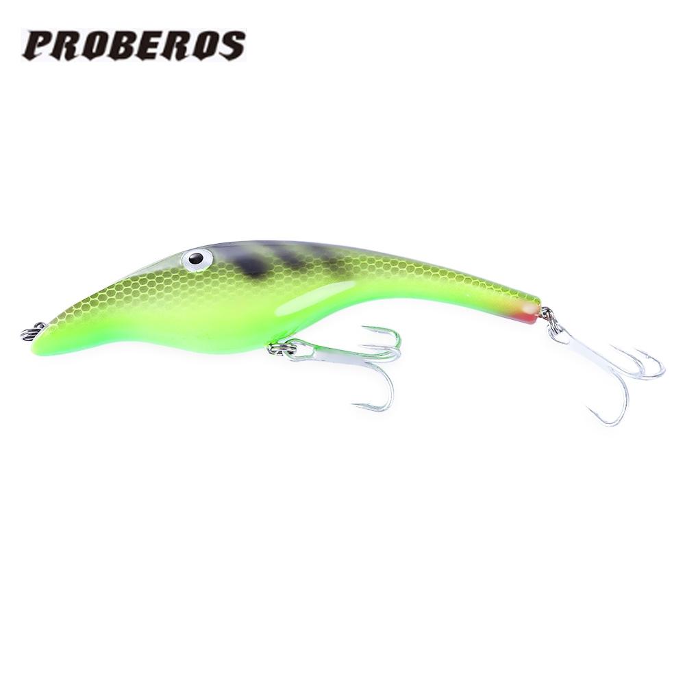 Proberos Hard Fish Shape Fishing Crank Bait
