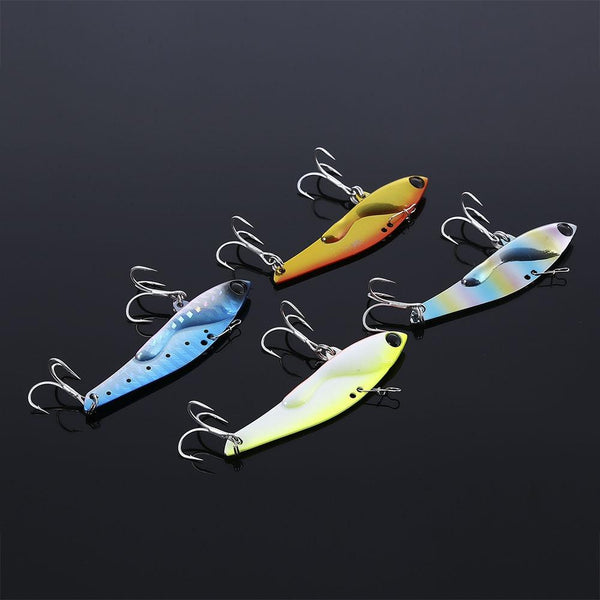TSURINOYA All Metal Sinking Fishing Bait Iron Plate VIB Sequin Fish Lure