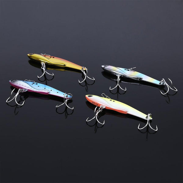 TSURINOYA All Metal Sinking Fishing Bait Iron Plate VIB Sequin Fish Lure