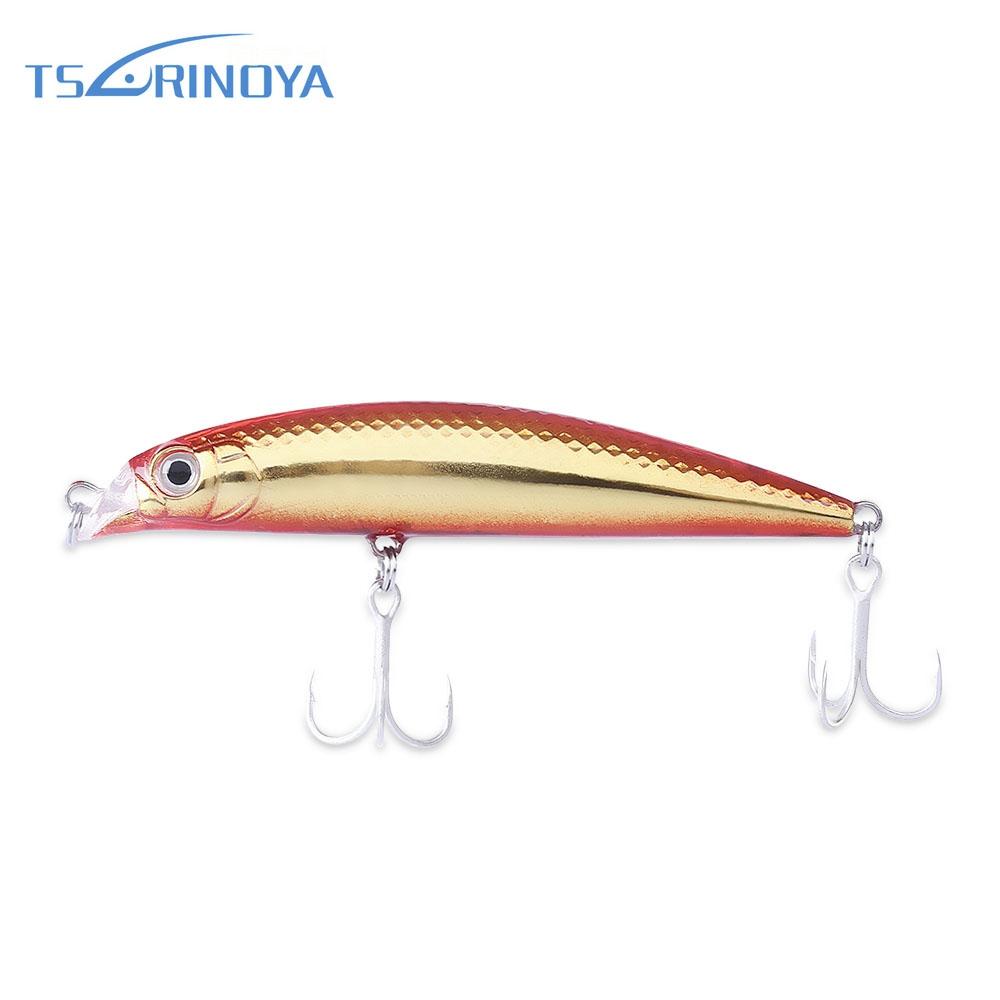 TSURINOYA DW18 Outdoor Fishing Lure Crank Bait with 2 Hook