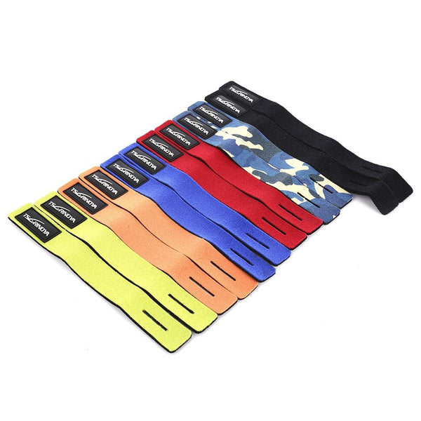 TSURINOYA 2pcs / Lot Fishing Rod Wrap Belt Tie Suspender Holder Fish Tackle
