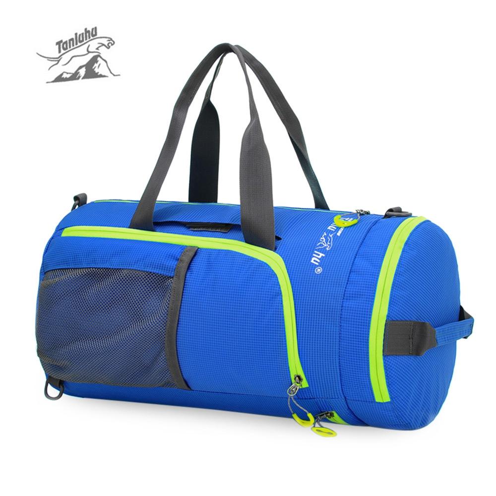 Multifunctional Waterproof Nylon Unisex Camping Hiking Folding Bag Knapsack