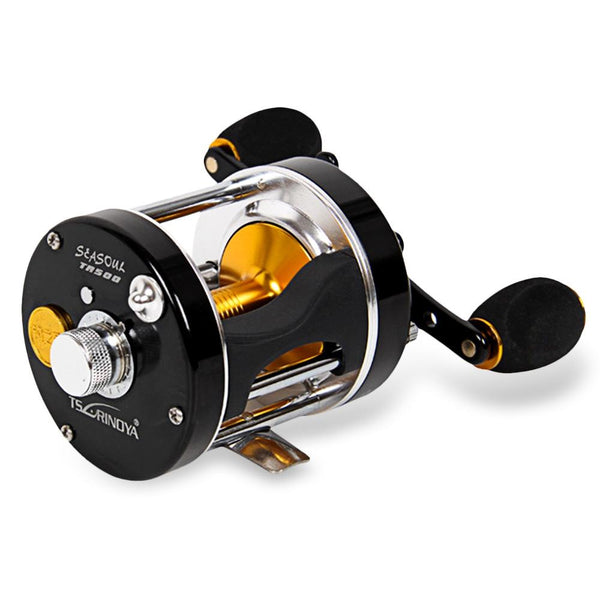 TSURINOYA Portable Bait Casting 5:2:1 Right Left Hand Drum Fishing Reel