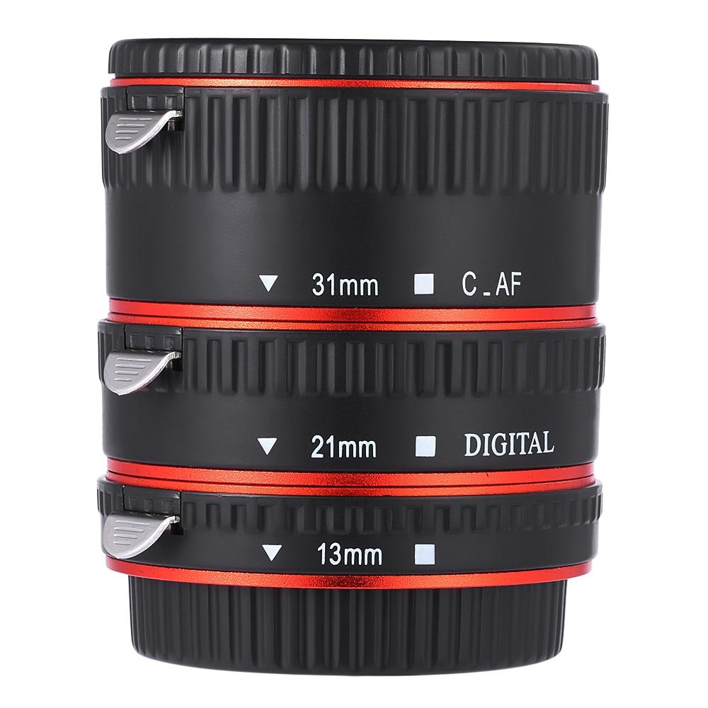 WEIHE 13MM 21MM 31MM Auto Focus Metal Macro Extension Tube for Canon EF EF - S Lens