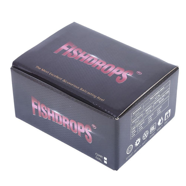 FISHDROPS 17 + 1BB Left Right Hand Gun Shape Fishing Baitcasting Reel