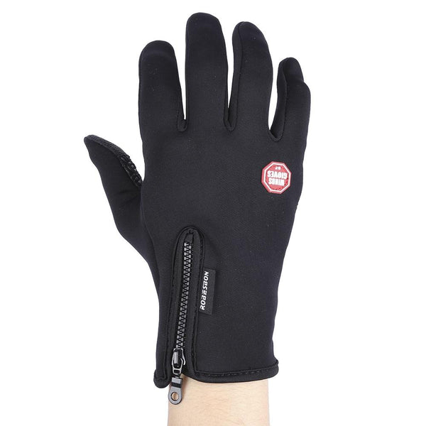 Robesbon Paired Unisex Outdoor Bicycle Screen Warm Riding Gloves