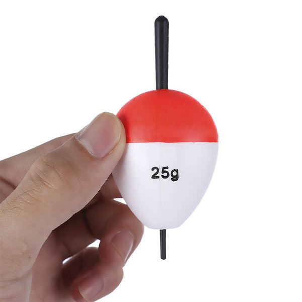 LEO 14pcs / Set Fishing Bobber with Stick Polystyrene Fish Float