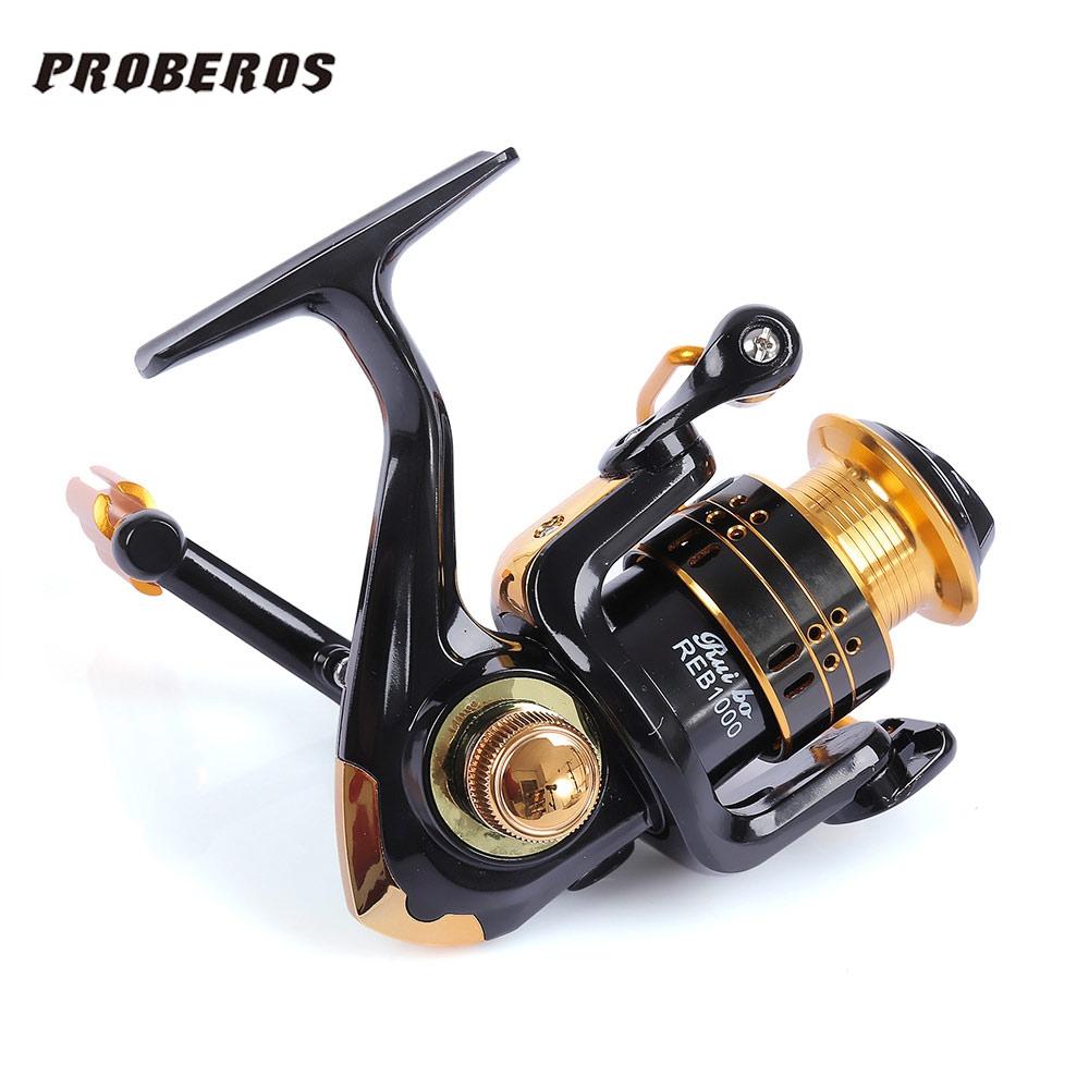 Proberos 12 Ball Bearings 5.2:1 Metal Spool Spinning Fishing Reel