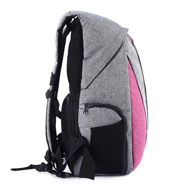PROWELL DC21439 DSLR Camera Flax Photography Bag Backpack