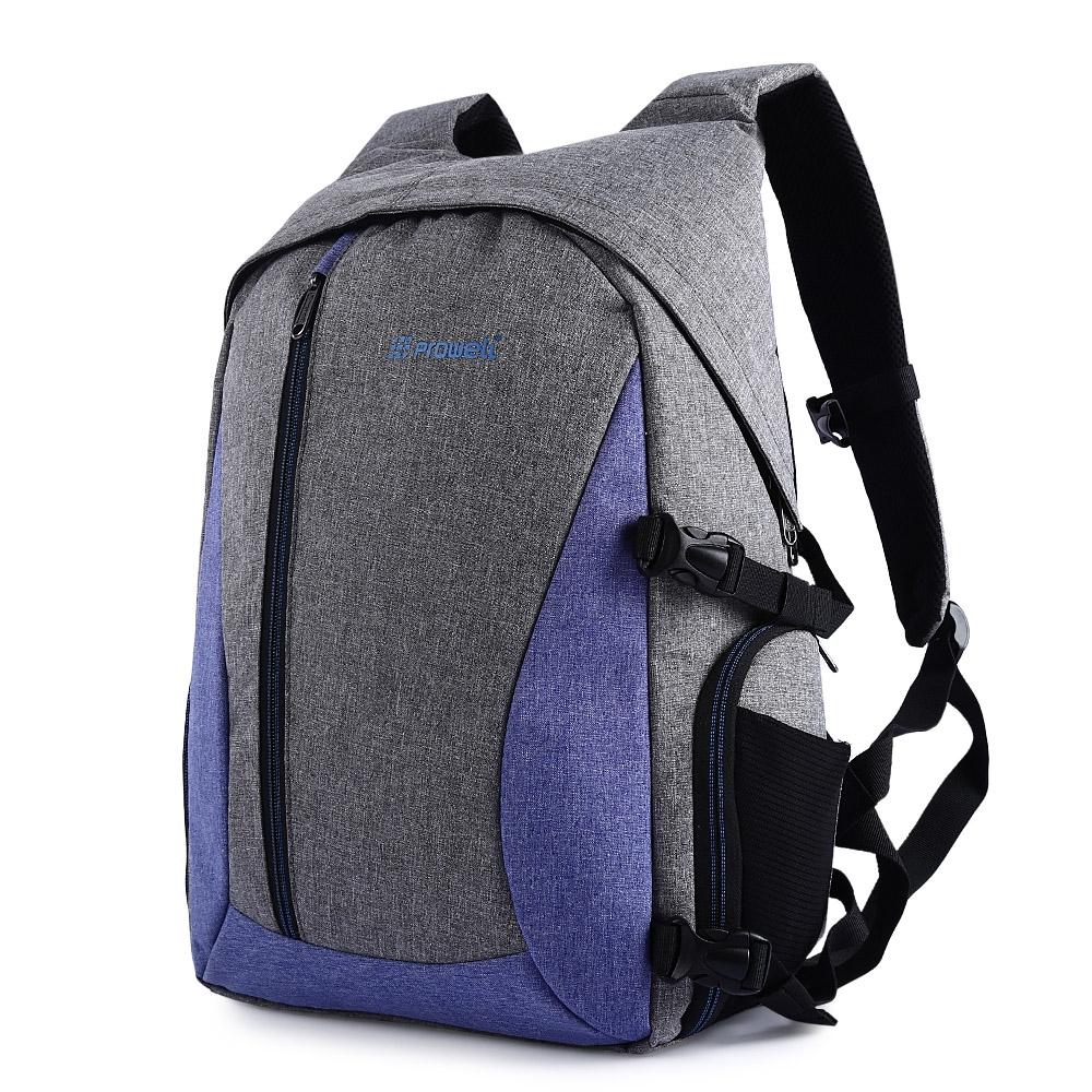 PROWELL DC21439 DSLR Camera Flax Photography Bag Backpack