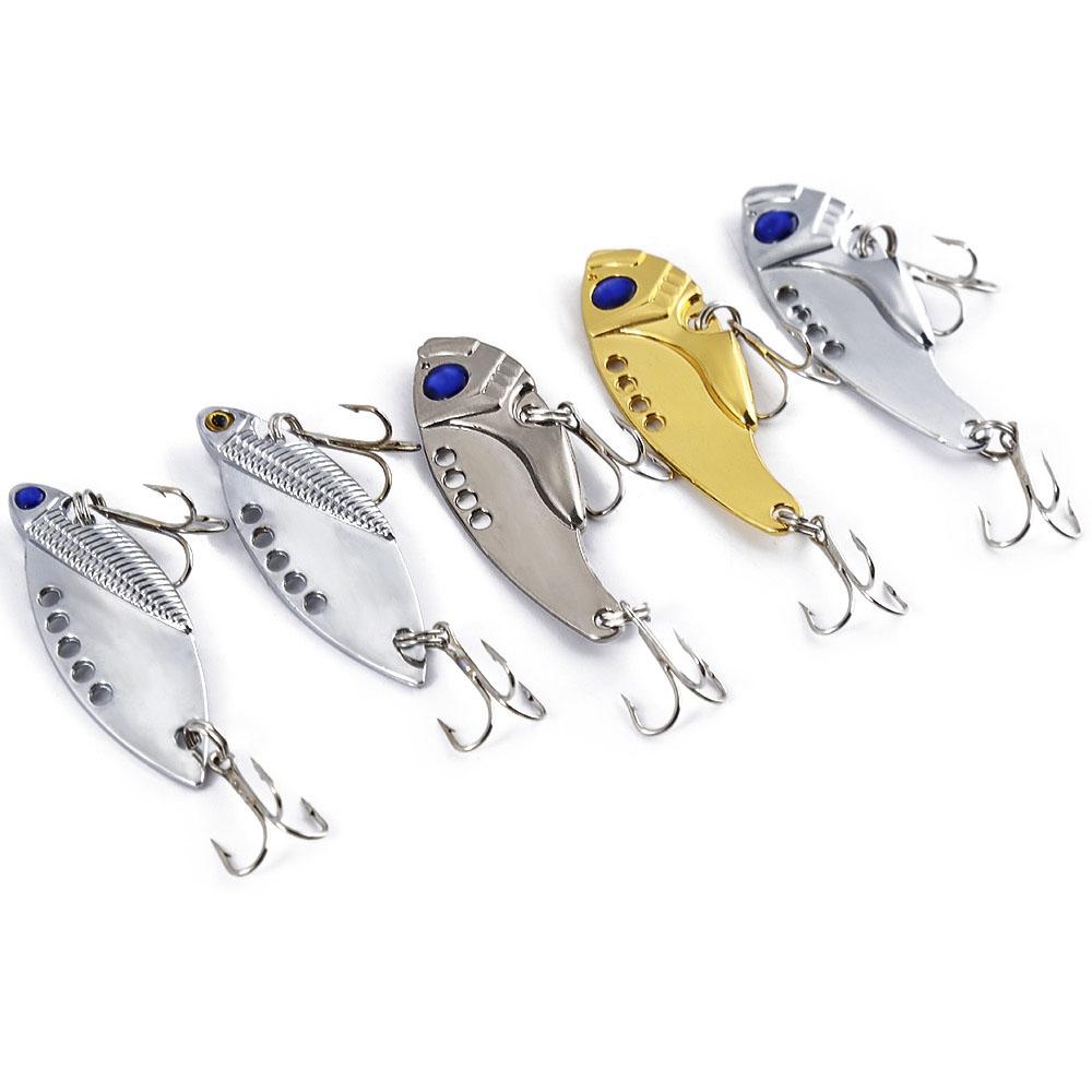 5PCS Lure Wire Bait with 2 Hooks