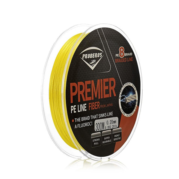 Proberos Strong 300M 8 Strand Weave PE Braided Fishing Line