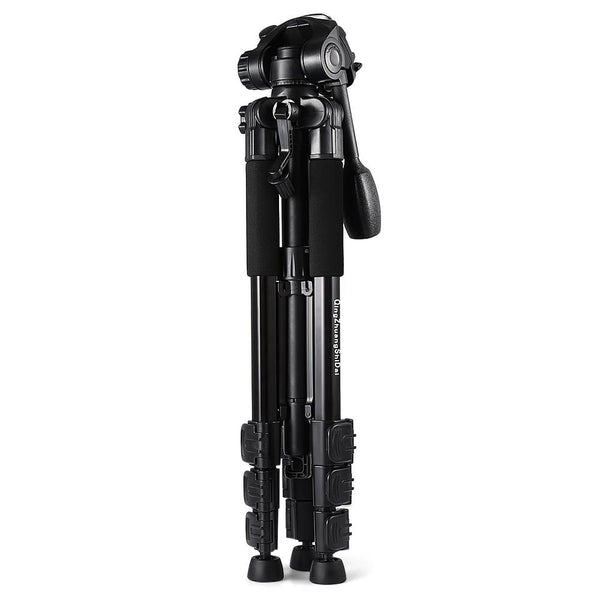 QZSD Q111 4.8ft 4 Section Aluminum Alloy Camera Tripod