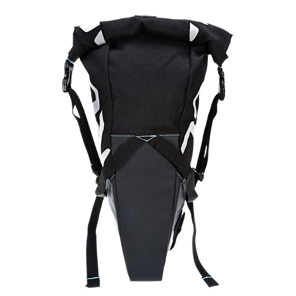ROSWHEEL 131414 Water-resistant 8L Bicycle Tail Bag Saddle Tube Pouch
