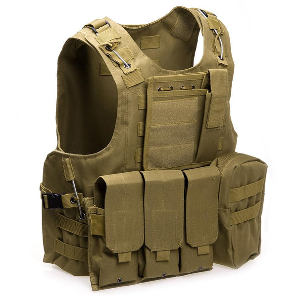 Amphibious Tactical Military Molle Waistcoat Combat Assault Plate Carrier Vest - CBXMall.com | Best Prices ➤ Fast DELIVERY | ✈ Free Standard Shipping over 100+ Countries Worldwide