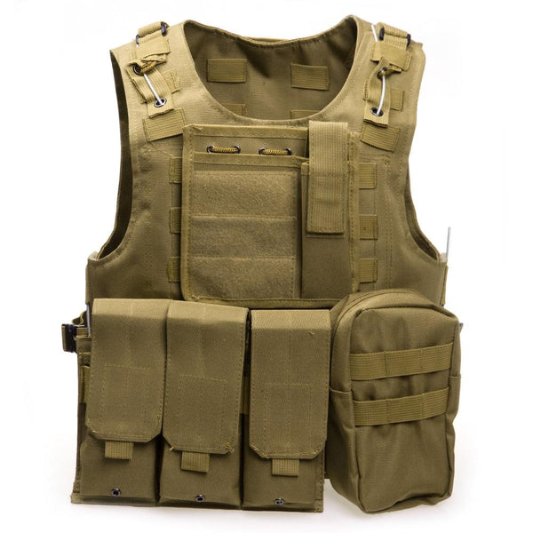 Amphibious Tactical Military Molle Waistcoat Combat Assault Plate Carrier Vest - CBXMall.com | Best Prices ➤ Fast DELIVERY | ✈ Free Standard Shipping over 100+ Countries Worldwide