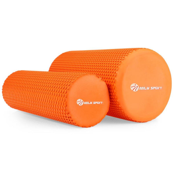 MILY SPORT 3.93 inches Eva Yoga Foam Roller Body Massage Gym Fitness