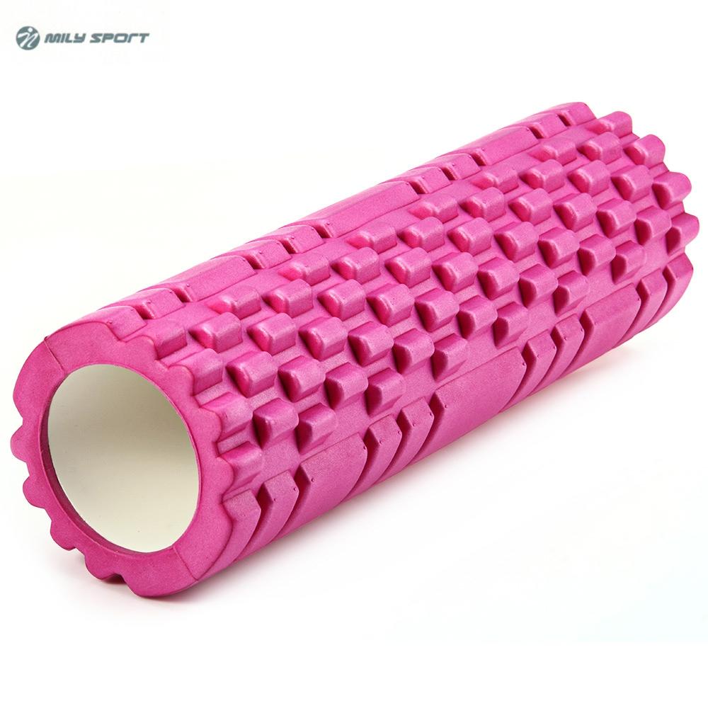 MILY_SPORT EVA Point Yoga Foam Roller for Fitness Home Gym Physiotherapy Massage