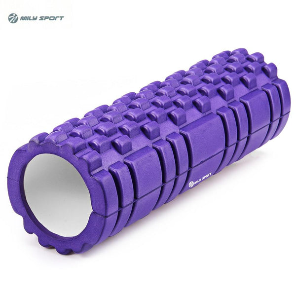 MILY_SPORT EVA Point Yoga Foam Roller for Fitness Home Gym Physiotherapy Massage