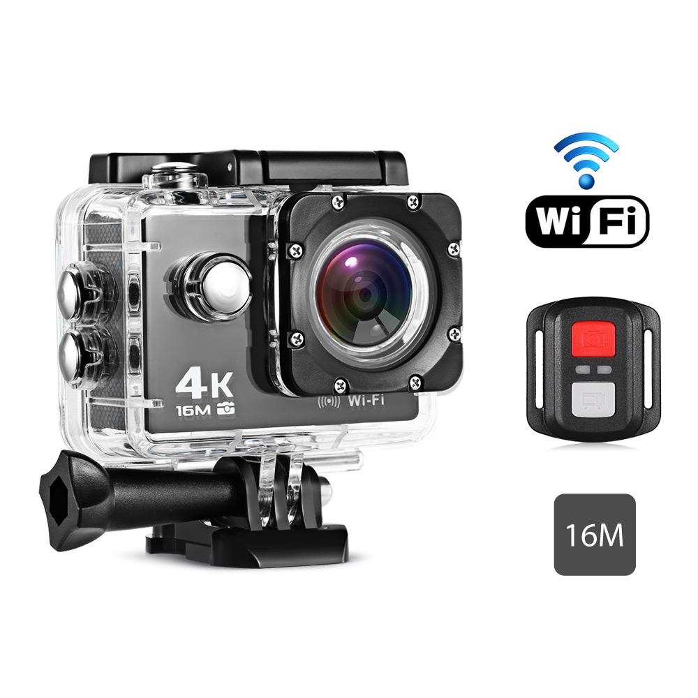 Remote Control 4K Waterproof Action Camera for Sports