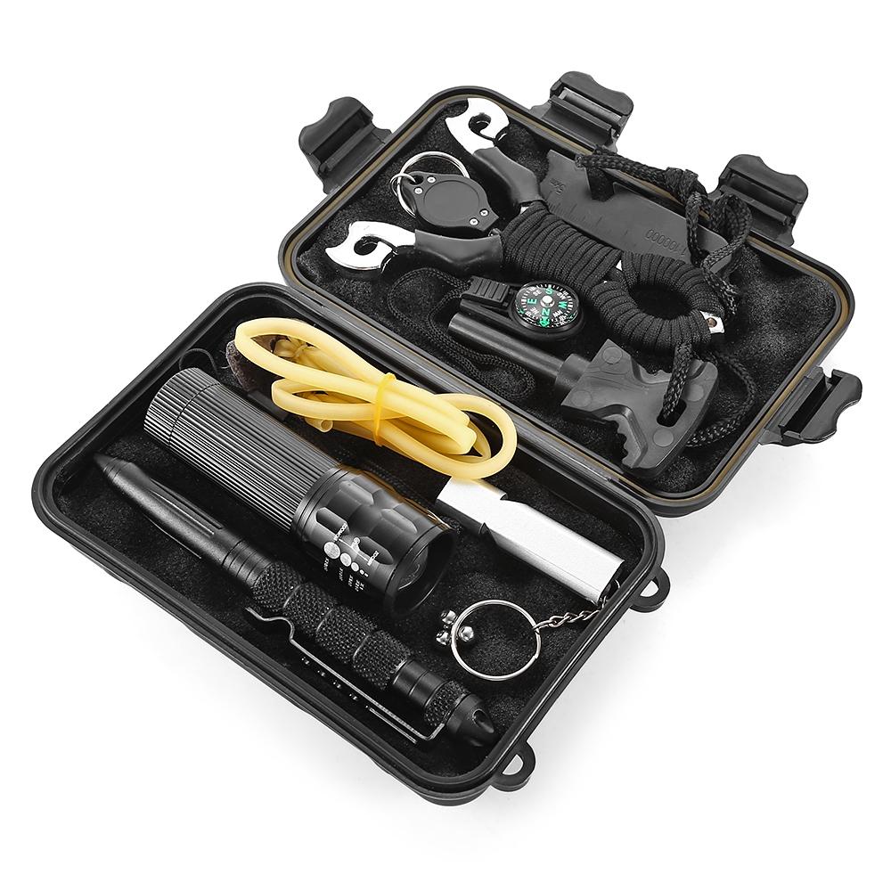 Outdoor Self-help SOS Emergency Survival Equipment Kit