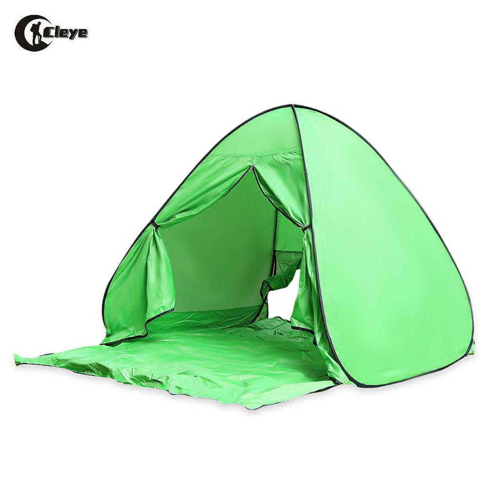 Outlife Instant Setup 2 Person Beach Tent with Door Curtain