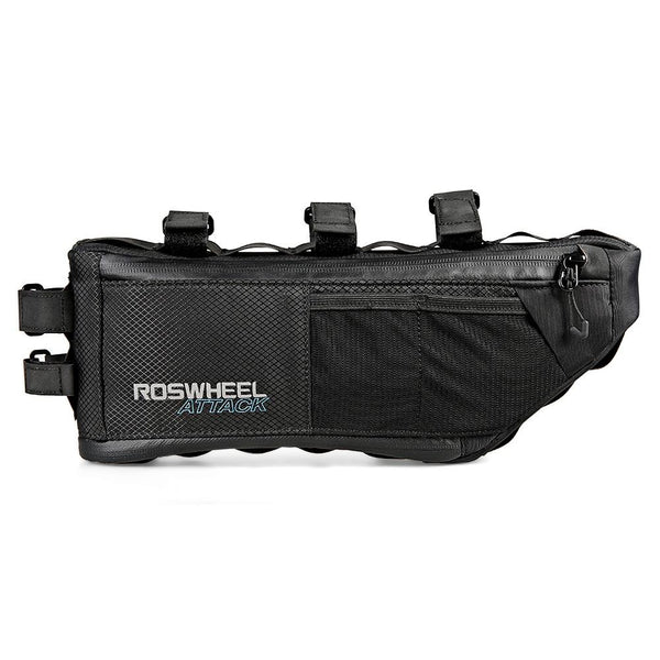 ROSWHEEL 121371 Water-resistant 4L Bike Triangular Bag Bicycle Front Tube Pack